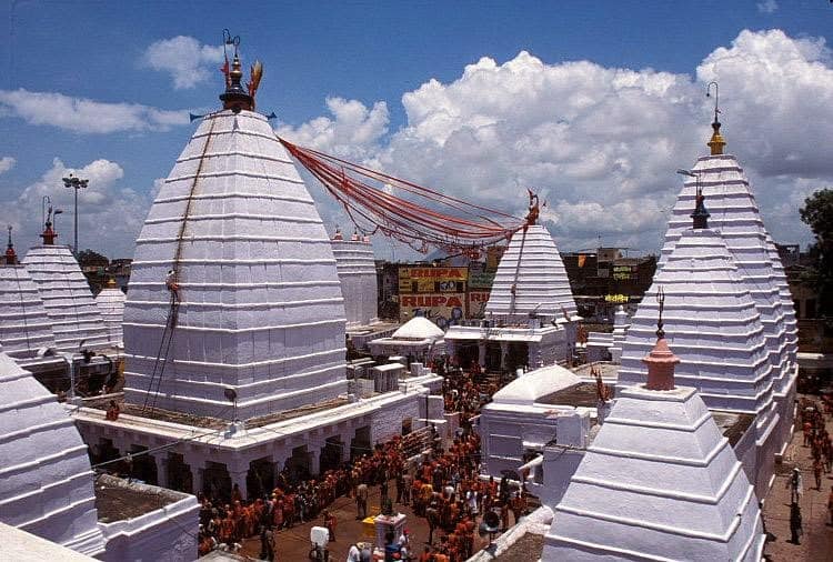 Baidyanath Temple in Deoghar, a sacred Jyotirlinga of Lord Shiva.